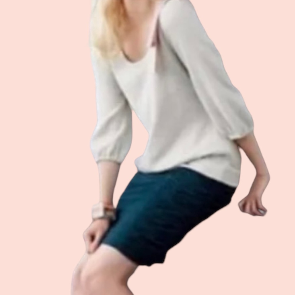 Anthropologie Cartonnier ":Alluring Swat" Ruched Pencil Skirt in Teal Sapphire